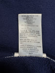 90s Adidas Sweater Doppelter Kragen Made In Singapore Blau D6 M