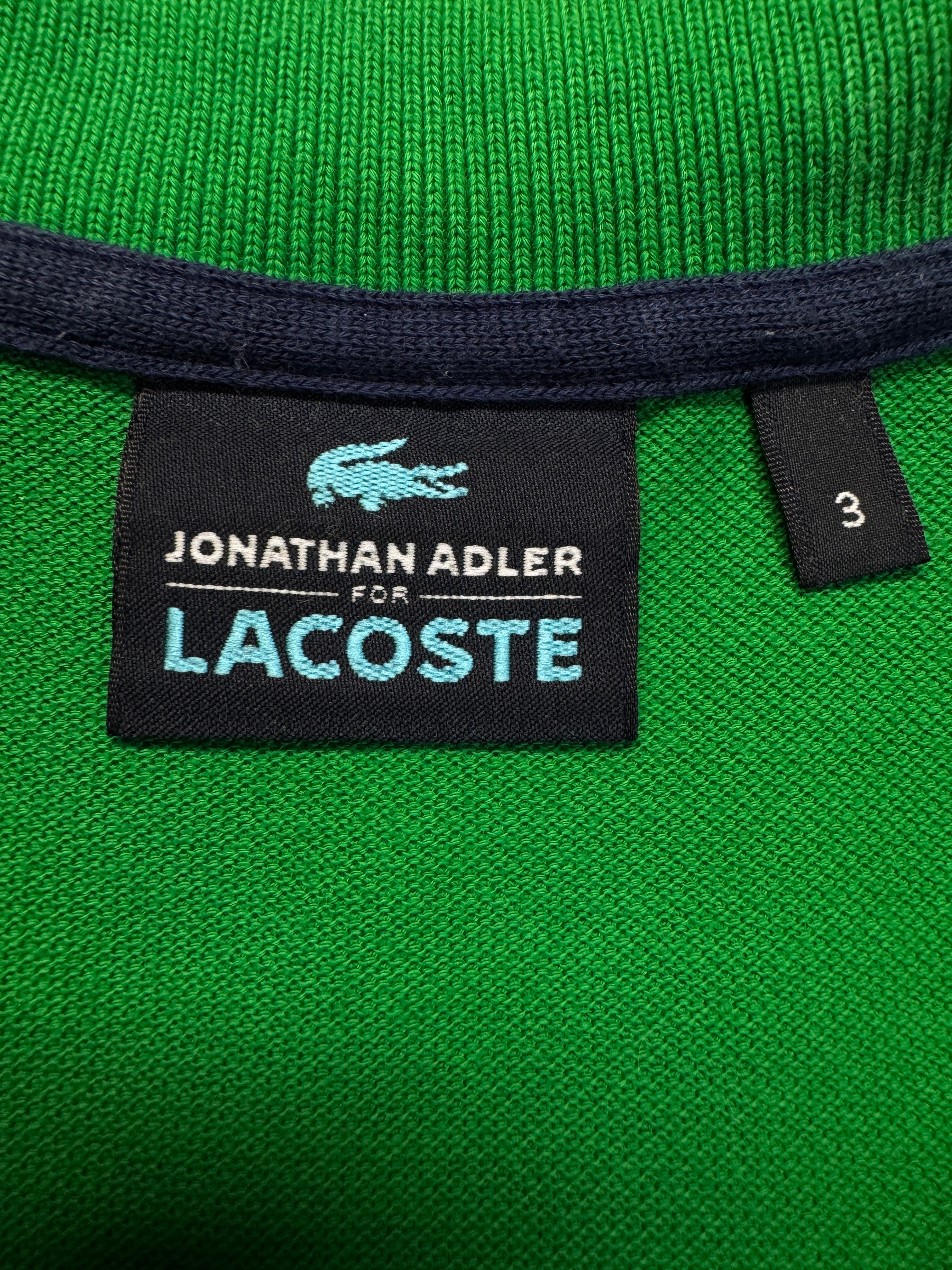 2013 Lacoste x Jonathan Adler Polo Shirt Grün (3) S