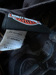 Hanes Shirt 2012 Harley Davidson "Fat&Happy- Siebla Malaga Spain" Schwarz XXL