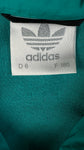 Vintage Adidas Sportjacke 90s Nylon Tactel Textile Fiber Grün/Türkis D6 M-L