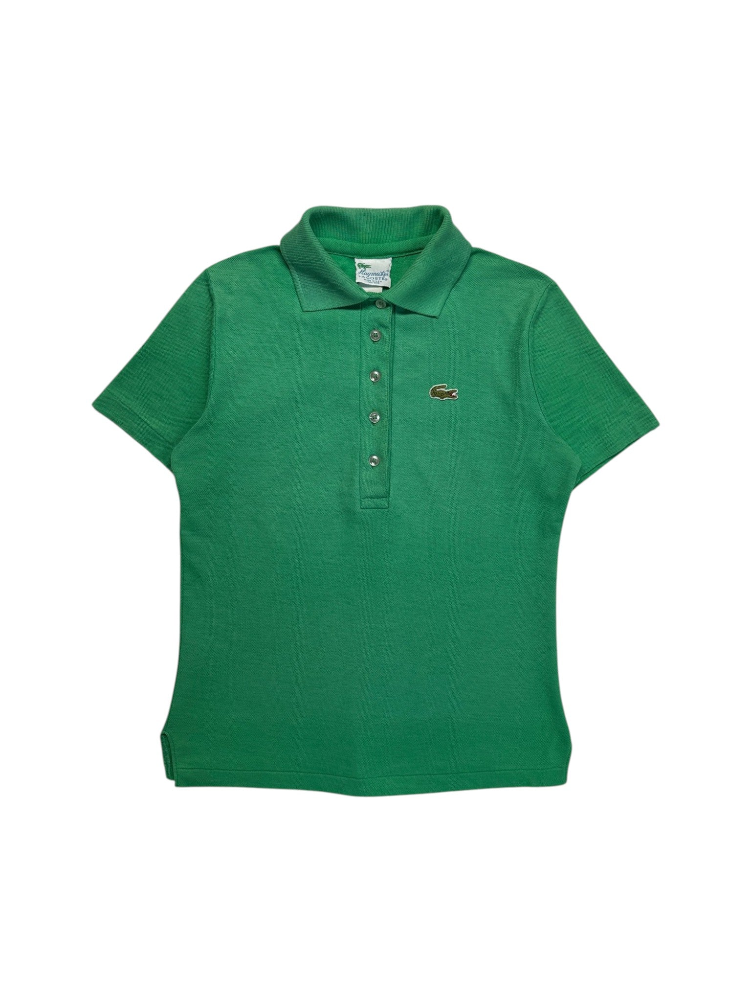 70s Lacoste Polo By Haymaker Made In USA Grün XS