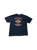 Vintage Harley Davidson Shirt 1999 Daytona Beach Bike Week Made In USA Schwarz XXL