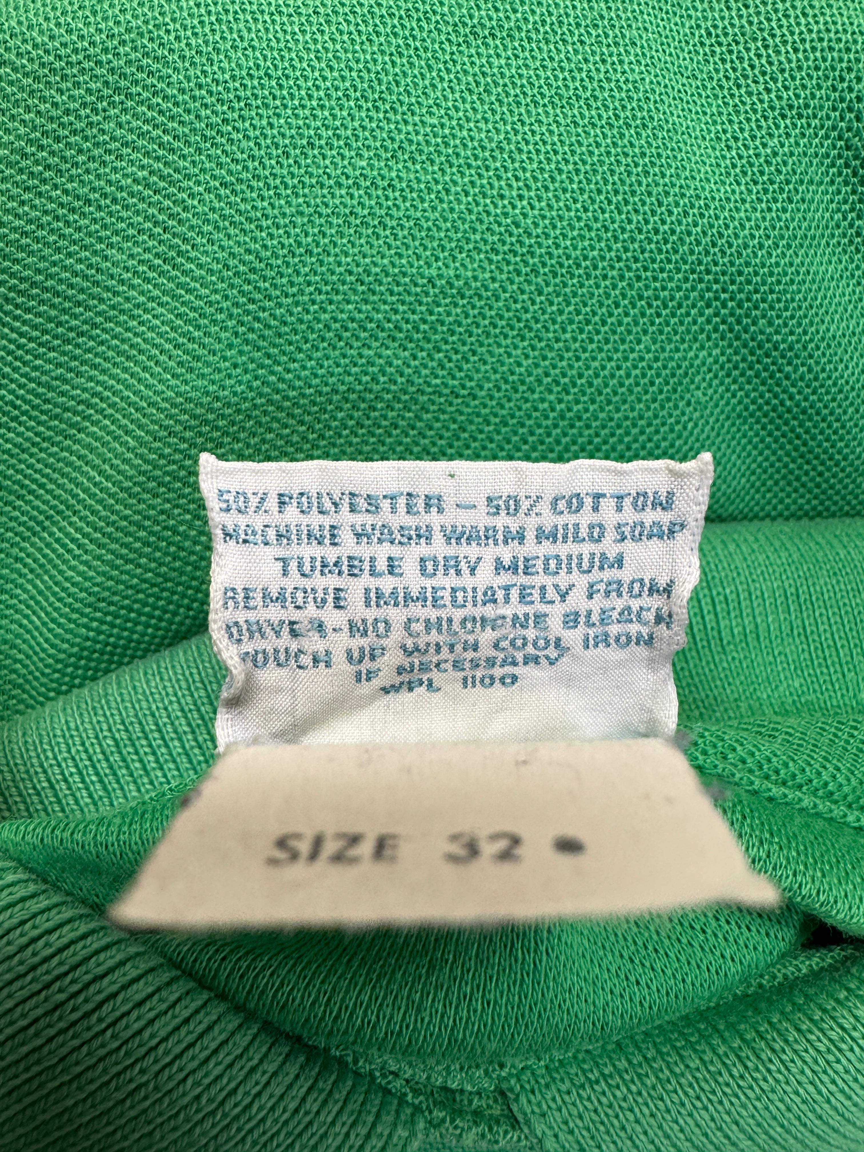 70s Lacoste Polo By Haymaker Made In USA Grün XS