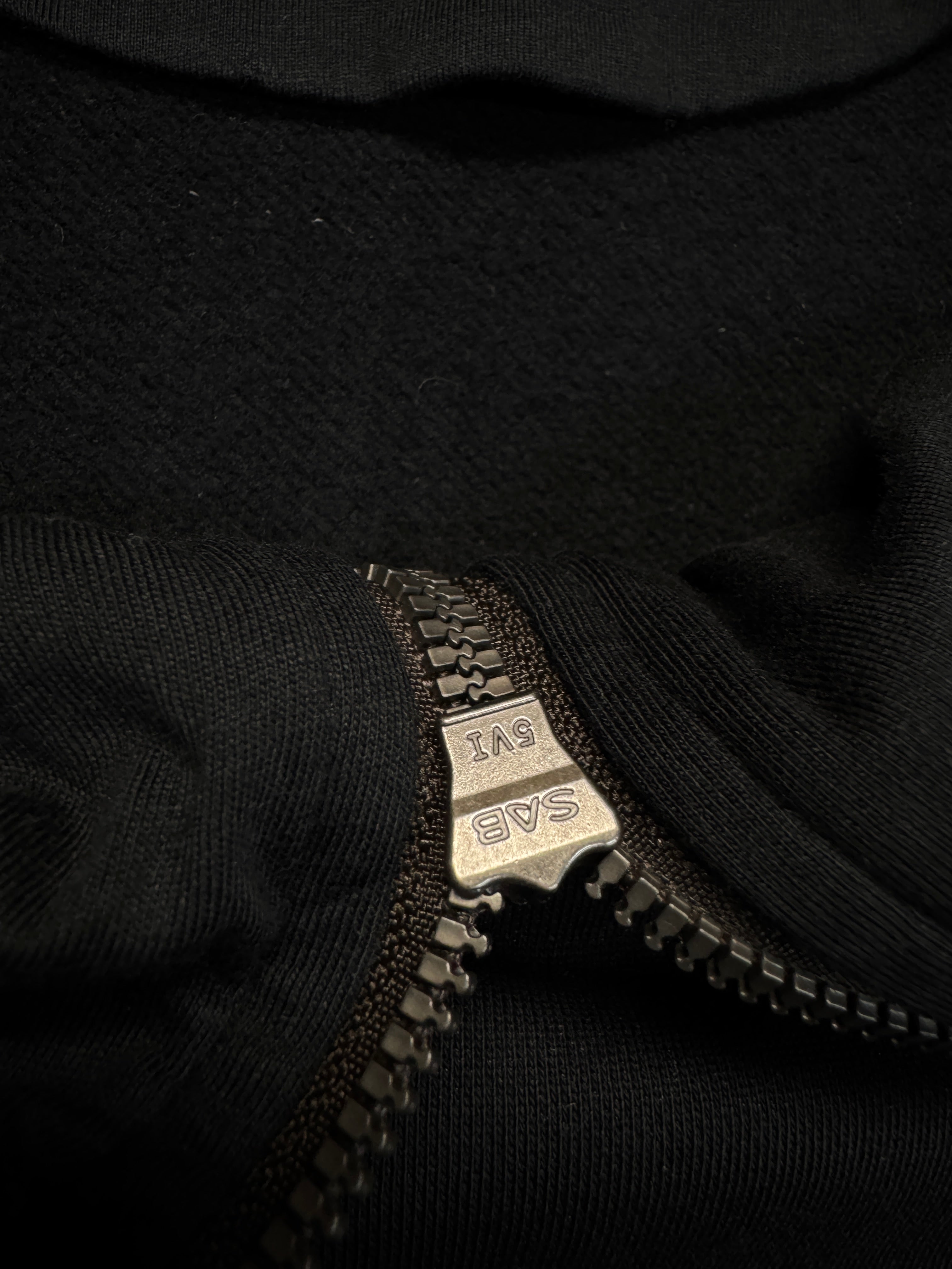 Parajumpers Sweater Quarterzip Cropped "Fleece" Schwarz XL