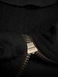 Parajumpers Sweater Quarterzip Cropped "Fleece" Schwarz XL