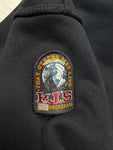 Parajumpers Sweater Quarterzip Cropped "Fleece" Schwarz XL