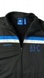 Adidas Sportjacke 2017 "J. Mano" 83-C Retro Schwarz Blau M