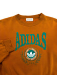 90s Adidas By Descente Sweater Senfgelb Kinder 152 XXS-XS