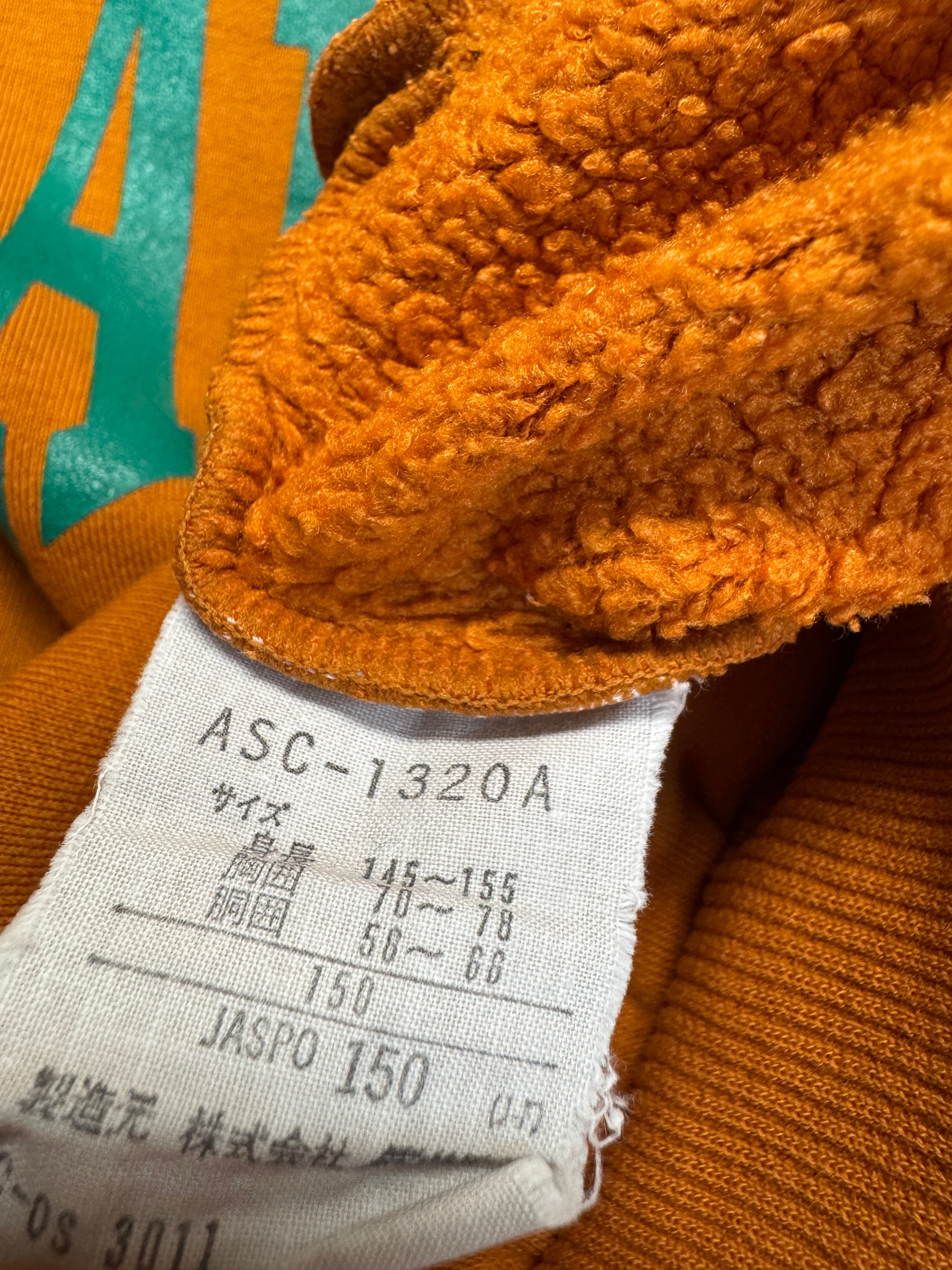 90s Adidas By Descente Sweater Senfgelb Kinder 152 XXS-XS