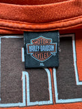 Harley Davidson Shirt 2005 Hamburg-Nord Made In USA Orange XL
