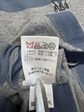 Brunello Cucinelli Polo Shirt Gestreift Grau Blau XXS