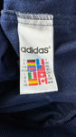 Vintage Adidas Sportjacke 90s Firebird Dunkelblau D6 M-L