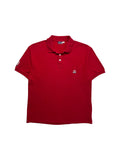 90s Yves Saint Laurent Polo Rot L