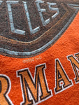 Harley Davidson Shirt 2005 Hamburg-Nord Made In USA Orange XL