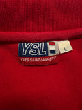 90s Yves Saint Laurent Polo Rot L