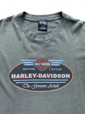 Harley Davidson Shirt 2004 "Blue Springs Missouri" Graugrün L