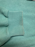 80s Adidas by Ventex Damen Sweater Mit Taschen Made In France Türkis 40 M