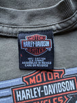 Harley Davidson Shirt 2004 "Blue Springs Missouri" Graugrün L