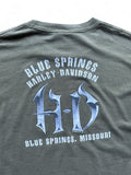 Harley Davidson Shirt 2004 "Blue Springs Missouri" Graugrün L