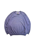 90s Adidas Sweater "Colors of Sport" Dunkelblau/Lila D8 L-XL
