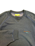 90s Adidas Sweater "Colors of Sport" Dunkelblau/Lila D8 L-XL