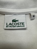 2019 Lacoste X Peter Saville Polo Shirt Weiß 38 M