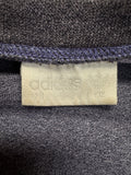 90s Adidas Sweater "Colors of Sport" Dunkelblau/Lila D8 L-XL