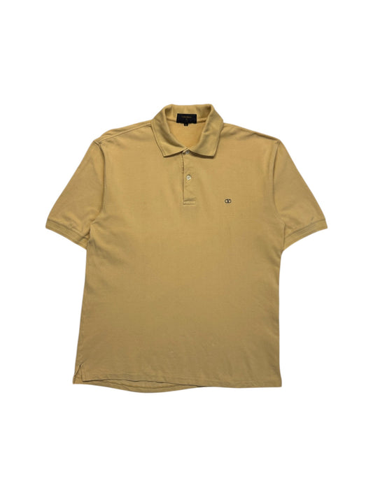 90s Valentino Polo Shirt Gelb XL