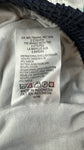 Vintage Adidas Sportjacke 90s Nylon Dunkelblau Weiß D5 M