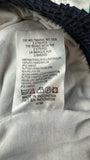 Vintage Adidas Sportjacke 90s Nylon Dunkelblau Weiß D5 M