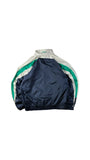 Vintage Adidas Sportjacke 90s Nylon Dunkelblau Weiß D5 M