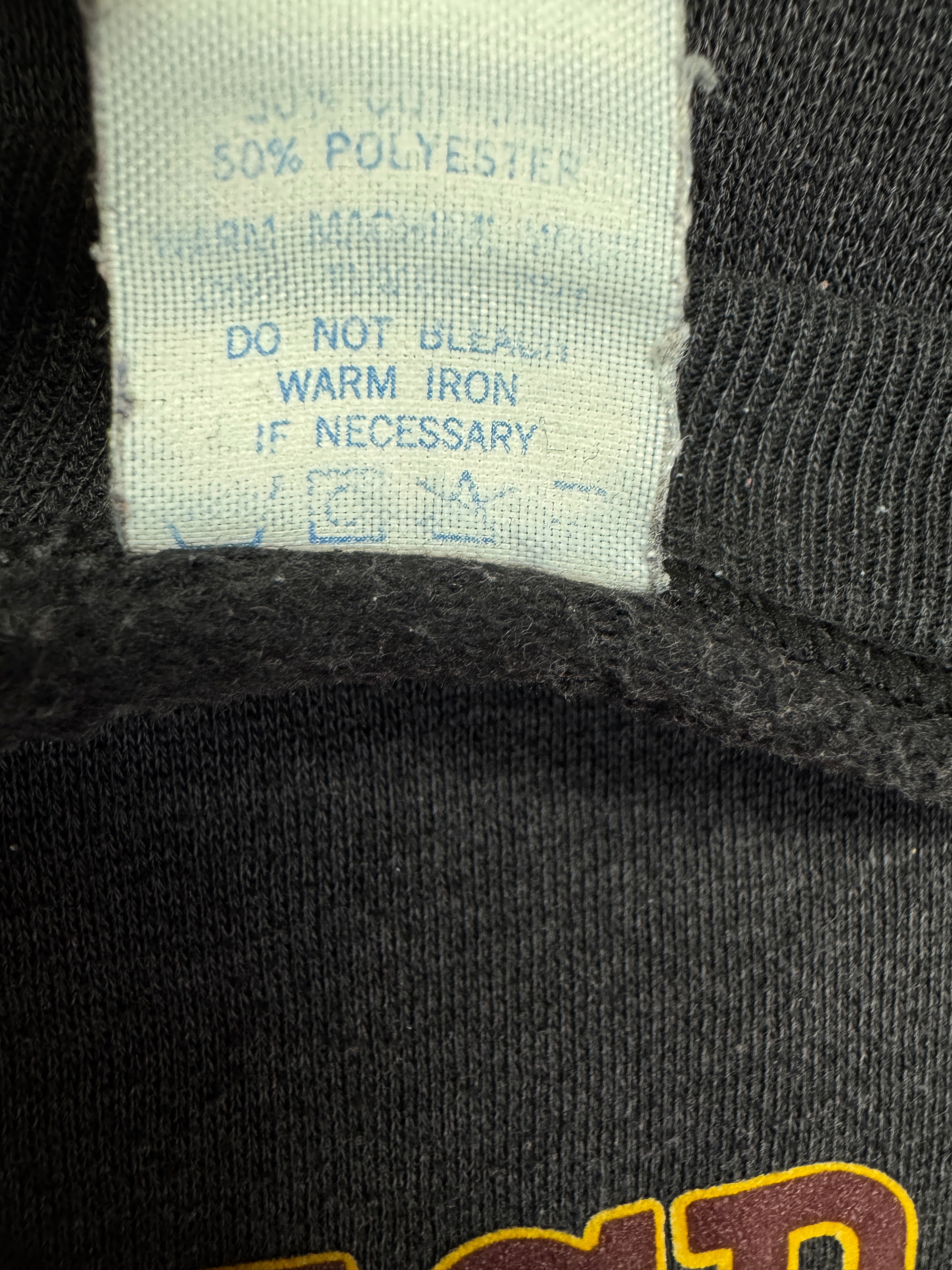 80s Bootleg Lonsdale Raglan Sweater "Mr. President"-Tag Grau S-M