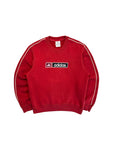 2003 Adidas Sweater Spellout Bestickt Rot S