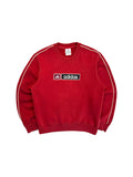 2003 Adidas Sweater Spellout Bestickt Rot S