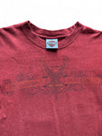 Harley Davidson Shirt 00s Hamburg Nord Made In USA Rot S