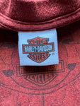 Harley Davidson Shirt 00s Hamburg Nord Made In USA Rot S