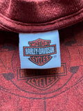 Harley Davidson Shirt 00s Hamburg Nord Made In USA Rot S