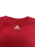 2003 Adidas Sweater Spellout Bestickt Rot S
