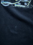 Vintage Harley Davidson Cafe Shirt 90s Single Stitch Made In USA Schwarz XXL