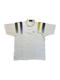 80s Fred Perry Polo Shirt Tennis Made In England Weiß XL
