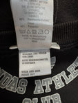90s Adidas Sweater "AAC" Bestickt Boxy Made In Singapore Schwarz L