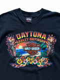 Harley Davidson Shirt 2007 "Daytona Beach-Florida" Made In USA Schwarz XL