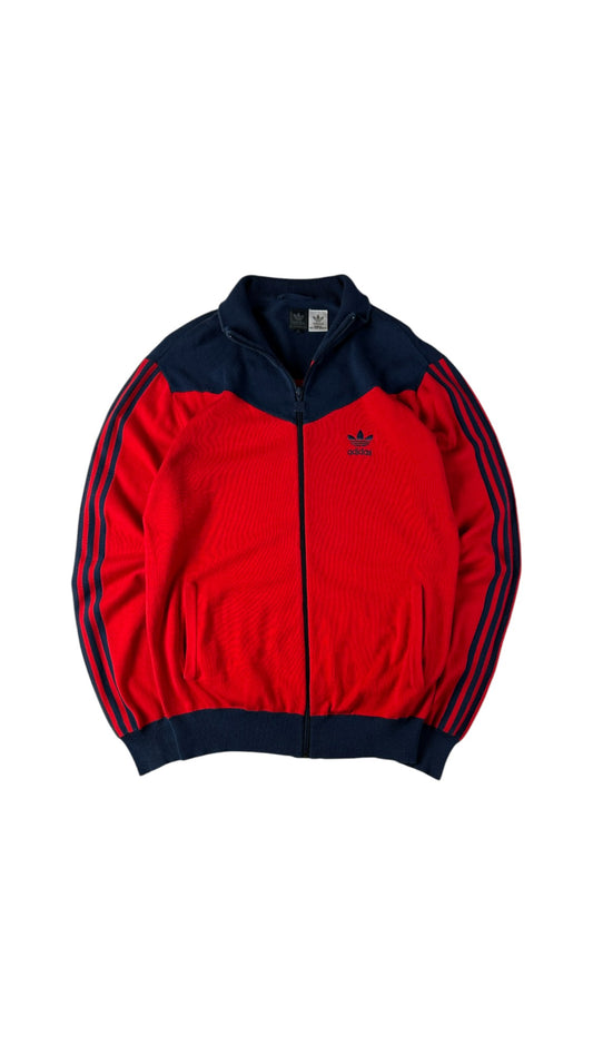 Adidas Sportjacke / Sweatjacke 00s Sample Rot Dunkelblau 50 M-L