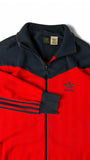 Adidas Sportjacke / Sweatjacke 00s Sample Rot Dunkelblau 50 M-L