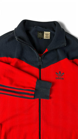 Adidas Sportjacke / Sweatjacke 00s Sample Rot Dunkelblau 50 M-L