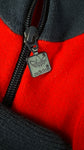 Adidas Sportjacke / Sweatjacke 00s Sample Rot Dunkelblau 50 M-L