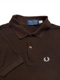 80s Fred Perry Polo Shirt Made In United Kingdom Braun XS-S