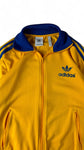 Adidas Sportjacke 2020 Archive 70s Retro Adicolor Originals "No. 1" Gelb Blau M