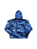 Vintage Yamaha Jacke 90s Made In Japan Abstract Pattern Blau M-L