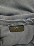 90s Iceberg Polo Shirt Pink Panther Grau L